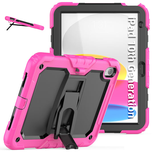 Kickstand Lanyard Strap iPad 10 Case