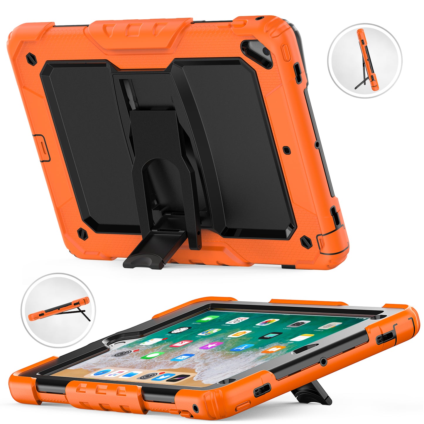 Kickstand Lanyard Strap iPad Pro 9.7 Case