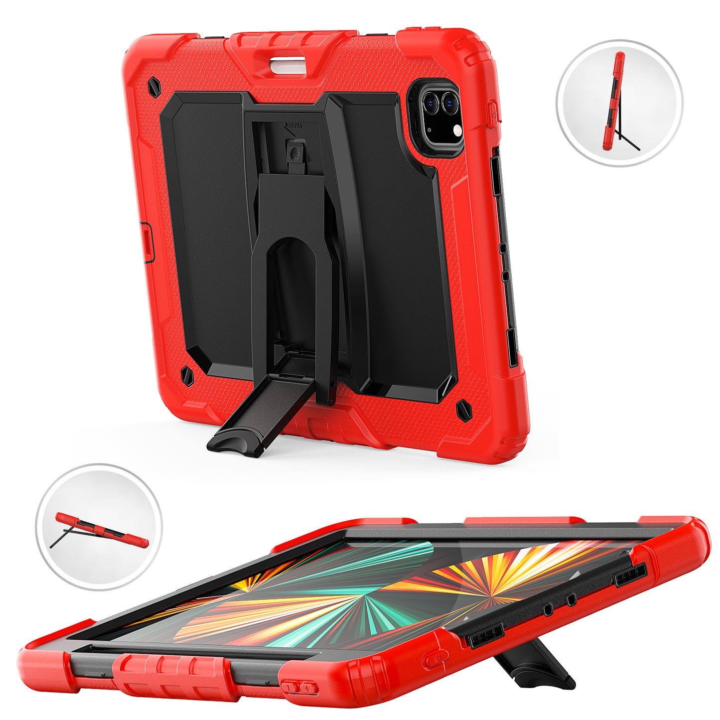 Kickstand Lanyard Strap iPad Air 5 Case