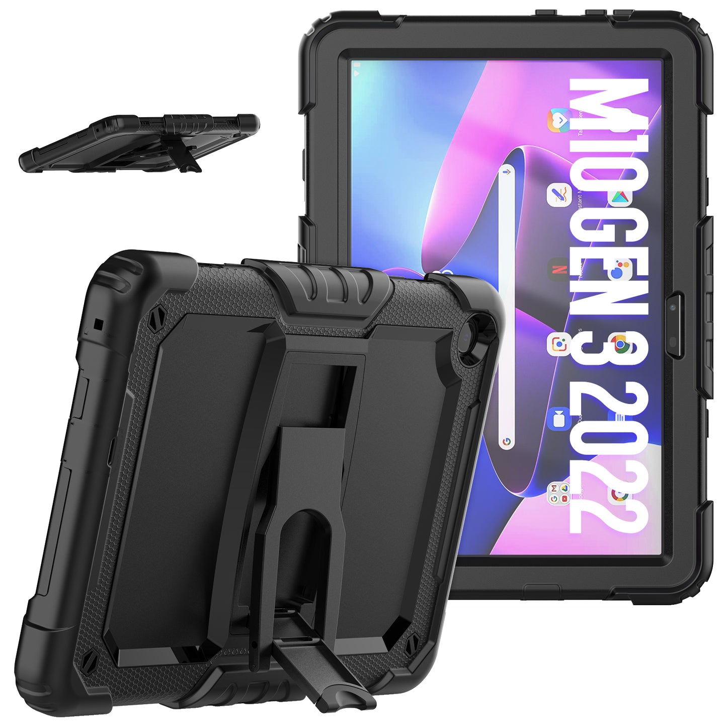 Kickstand Lanyard Strap Lenovo Tab M10 2022 Case