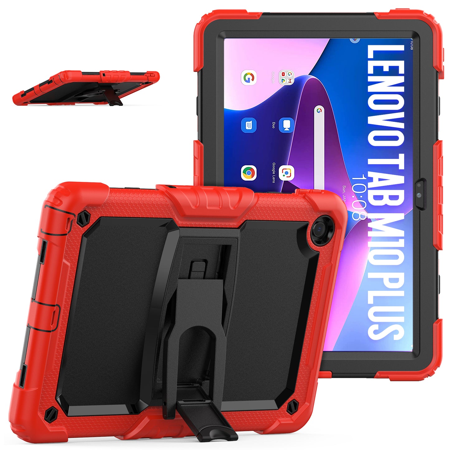 Kickstand Lanyard Strap Lenovo Tab M10 Plus 2022 Case