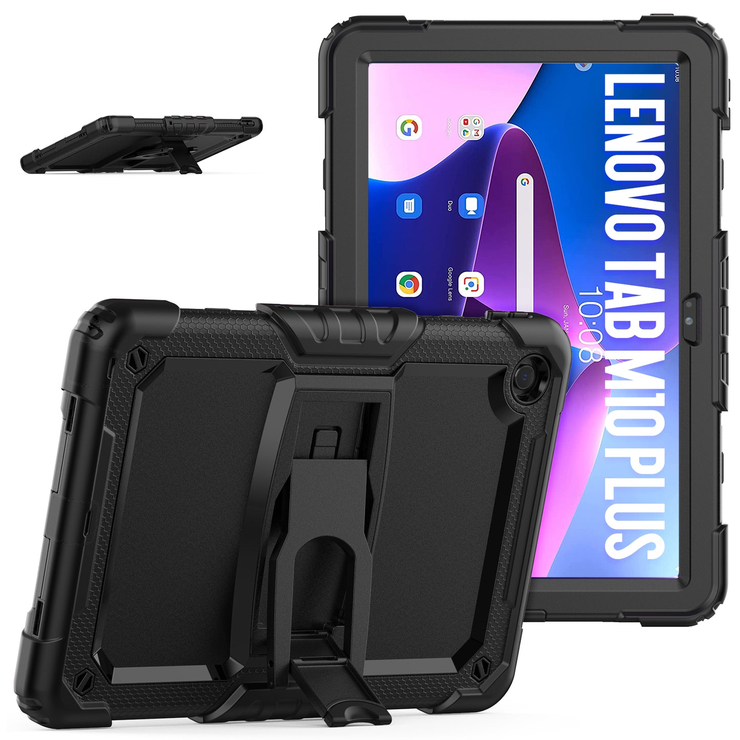 Kickstand Lanyard Strap Lenovo Tab M10 Plus 2022 Case