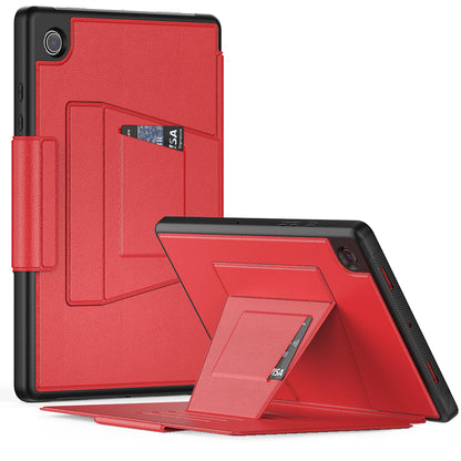 Smart Multiple Stand Galaxy Tab A8 Case Leather