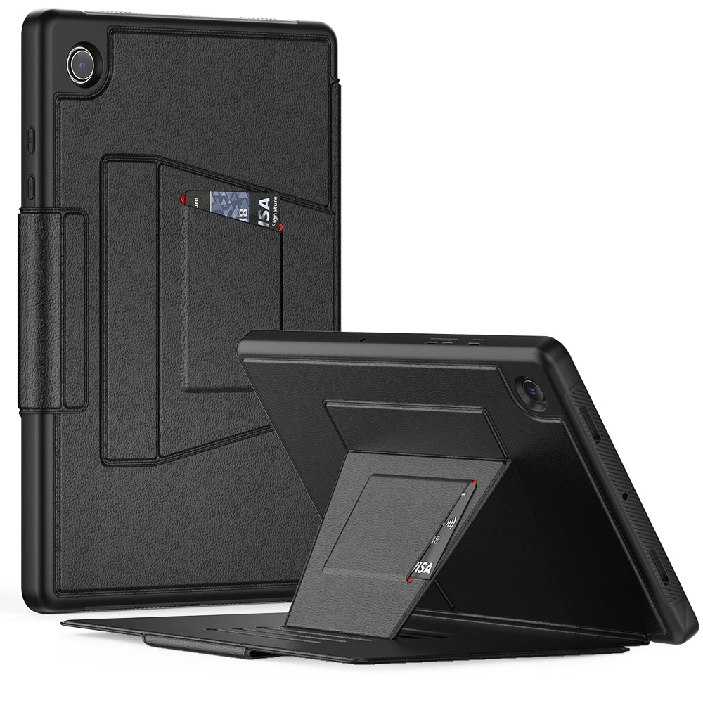 Smart Multiple Stand Galaxy Tab A8 Case Leather