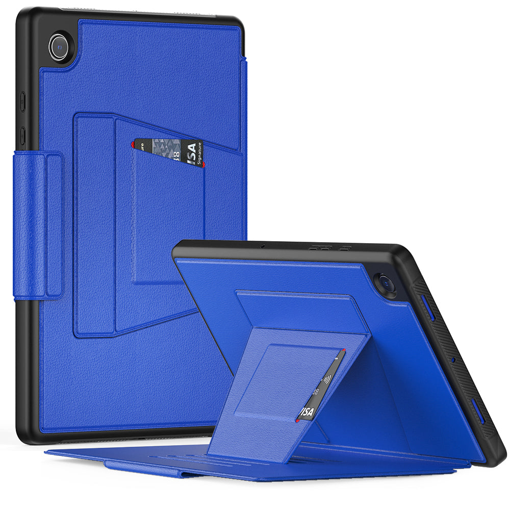 Smart Multiple Stand Galaxy Tab A8 Case Leather