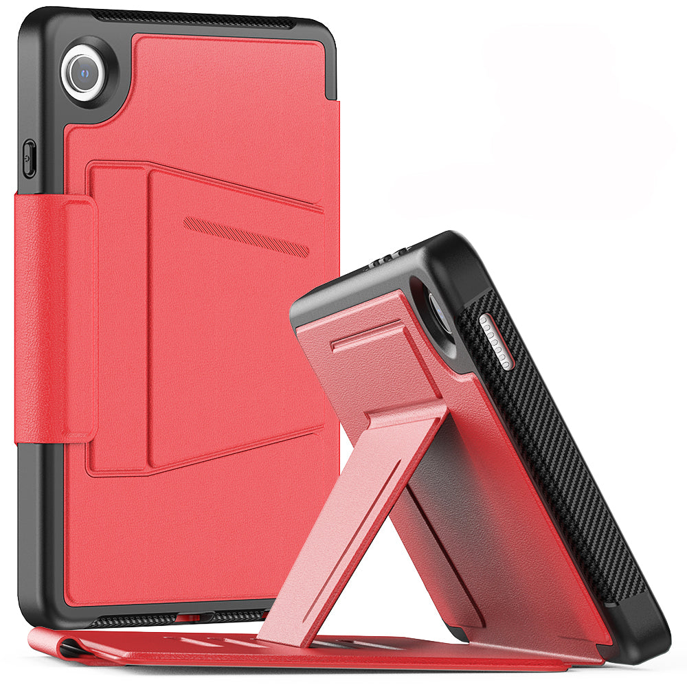 Smart Multiple Stand Galaxy Tab A9 Case Leather