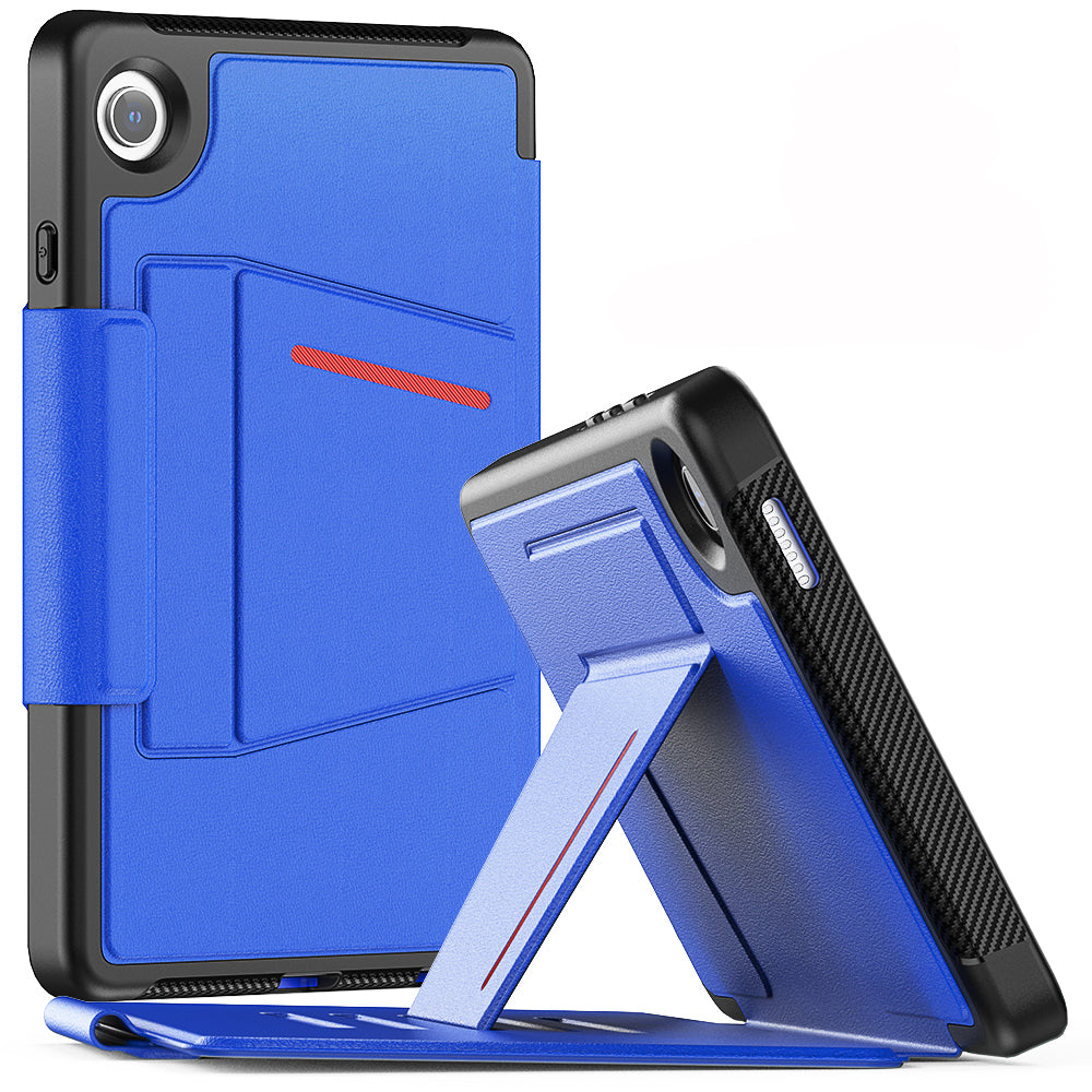 Smart Multiple Stand Galaxy Tab A9 Case Leather