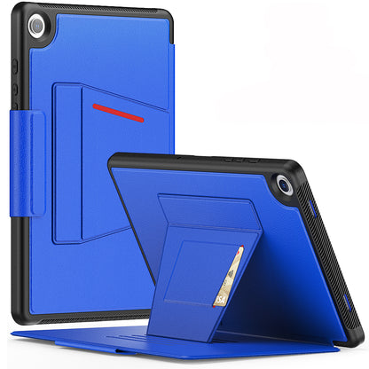 Smart Multiple Stand Galaxy Tab A9+ Case Leather