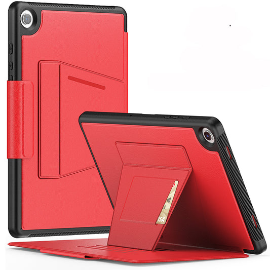 Smart Multiple Stand Galaxy Tab A9+ Case Leather