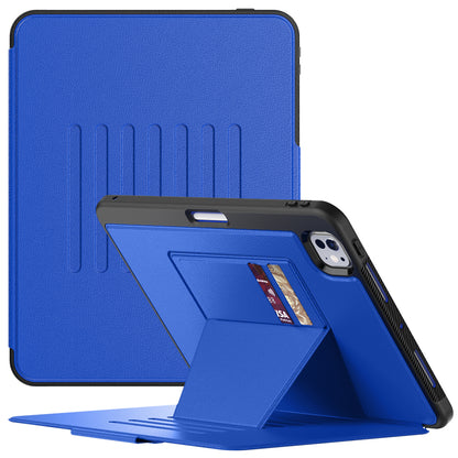 Smart Multiple Stand iPad Pro 11 2024 Case Leather