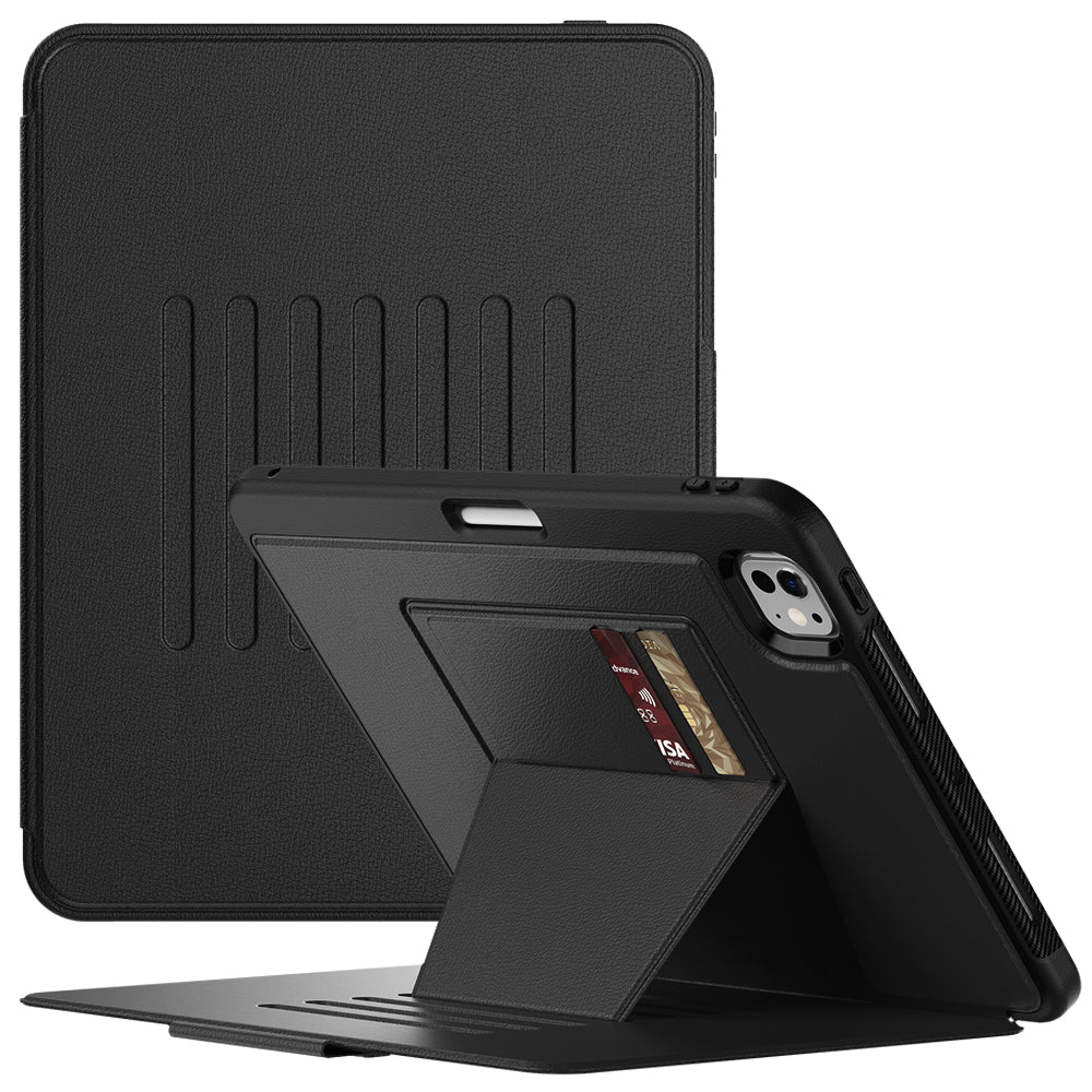 Smart Multiple Stand iPad Pro 13 Case Leather