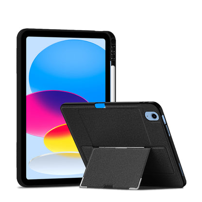 Hinge Leather Stand Apple iPad 10 Case TPU Combo