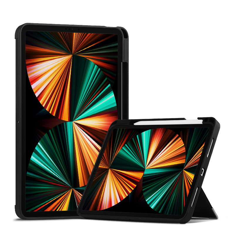 Hinge Leather Stand Apple iPad Pro 11 (2018) Case TPU Combo