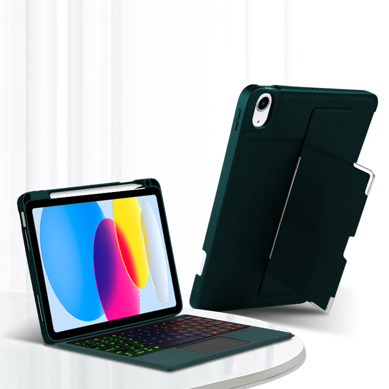 Dissociable Hem 3-backlit Touchpad Keyboard iPad 10 Case