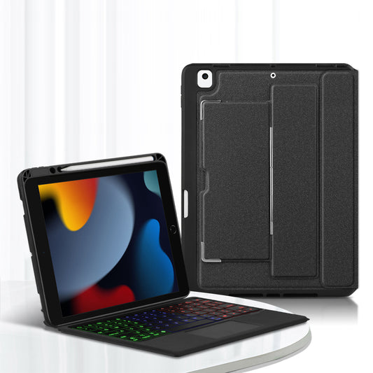 Dissociable Hem 3-backlit Touchpad Keyboard iPad 9 Case