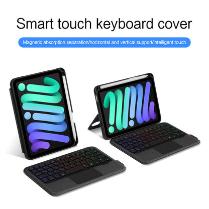 Dissociable Hem 3-backlit Touchpad Keyboard iPad Mini 7 Case