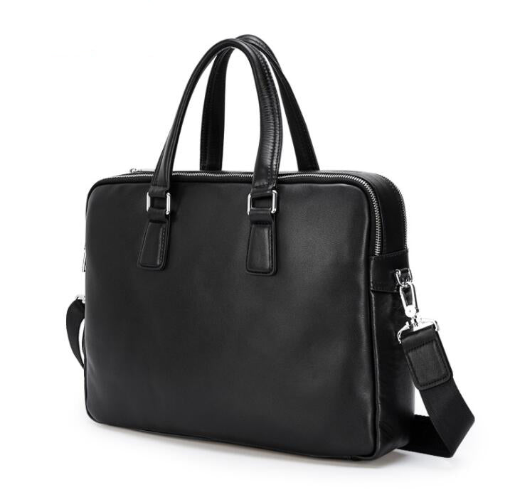 Men's Genuine Leather Briefcase Laptop Bag Business Classical