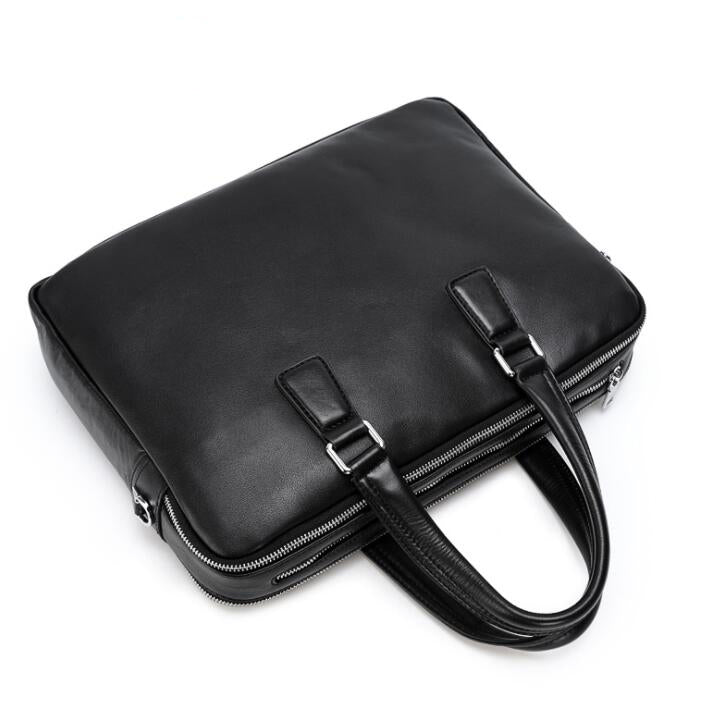 Men's Genuine Leather Briefcase Laptop Bag Business Classical