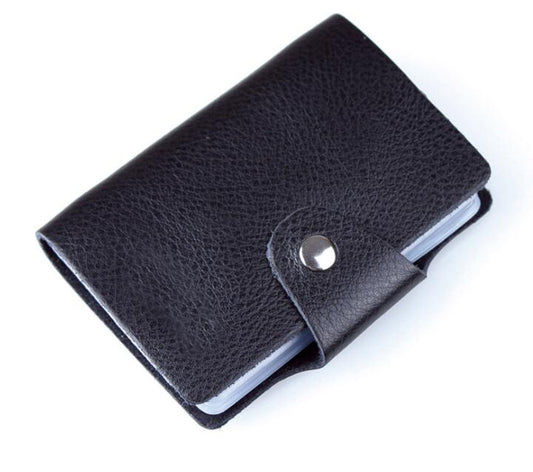 Men's Genuine Leather Business Card Case Large-capacity Page 26