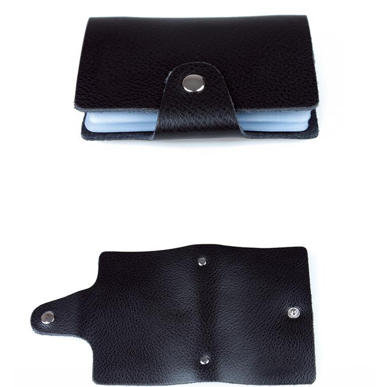 Men's Genuine Leather Business Card Case Large-capacity Page 26