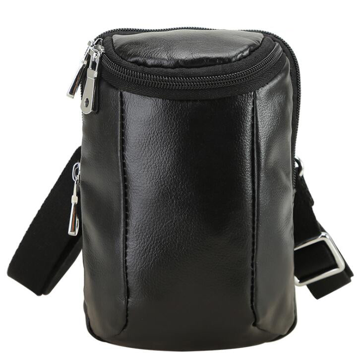 Men's Genuine Leather Handbag Phone Bag Small Retro Outdoor Belt Clip