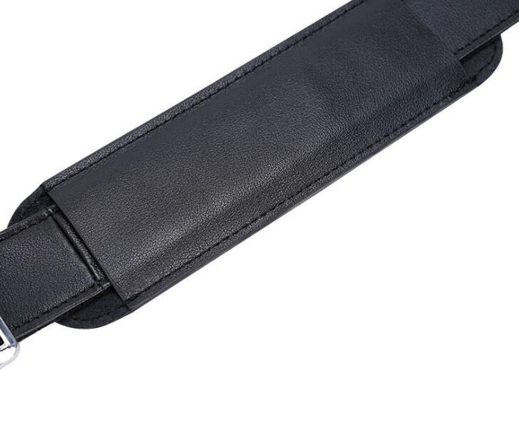 Men's Genuine Leather Luggage Strap Shoulder Matt Relatively