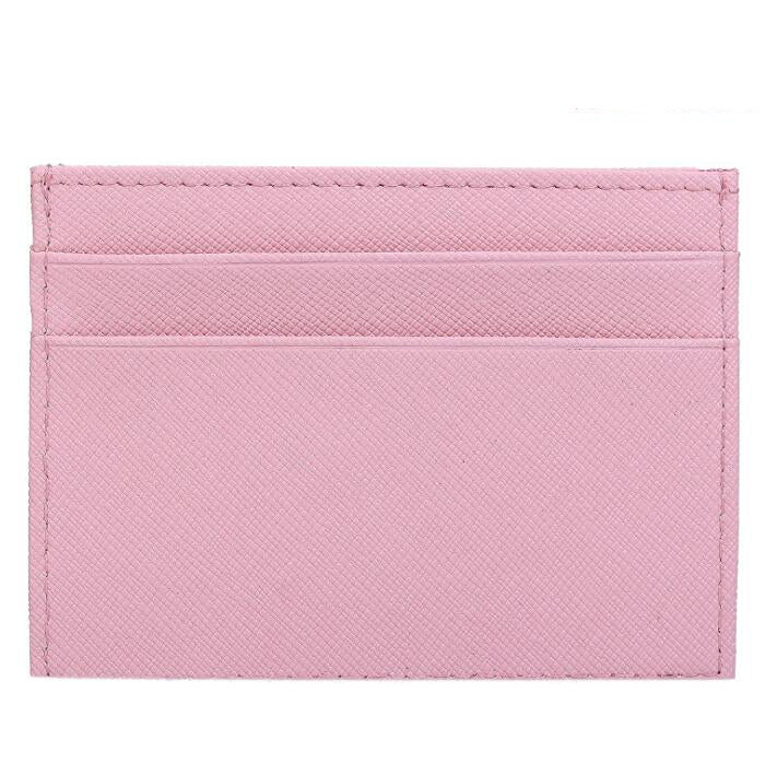 Women's Genuine leather Wallet Money Clip Ultra-thin Mini-card Position Small