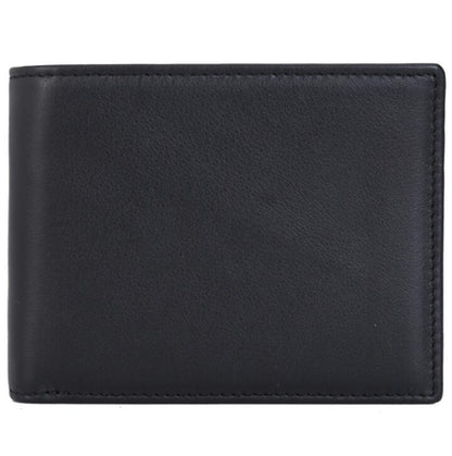 Men's Genuine Leather Wallet RFID Anti-theft Brush Short Retro Money Clip